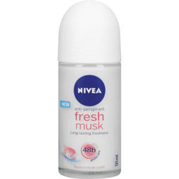 Nivea Deo Roll On Musk 6 x 50Ml