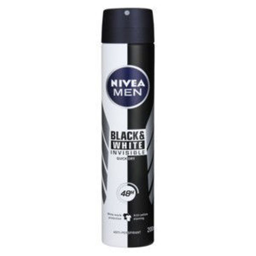 Nivea Deo Spray Female Men B&W 1 x 200Ml