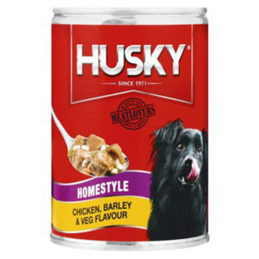 Husky Dog Food Chunks Chick & Veg 1 x 385G