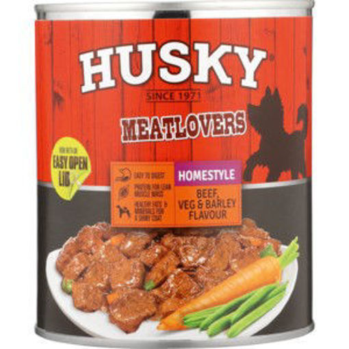 Husky Dog Food Chunks Pasta & Veg 1 x 775G