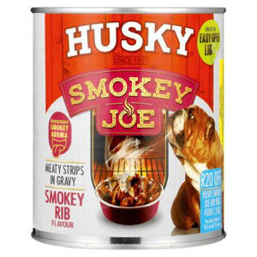 Husky Dog Food Smokey Joe Rib 6 x 775Gr