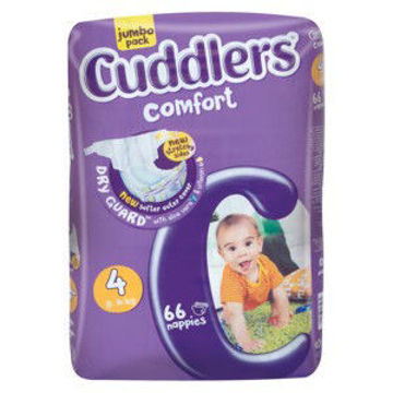 Cuddlers Nappy Comfort S4 1 x 66`S