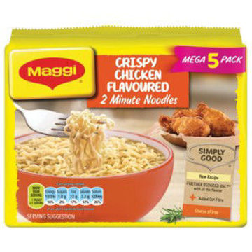 Maggi Pasta 2 Minute Nood Crispy Chicken 1 x 5`s