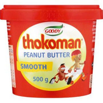 Thokoman Peanut Butter Smooth 1 x 500G