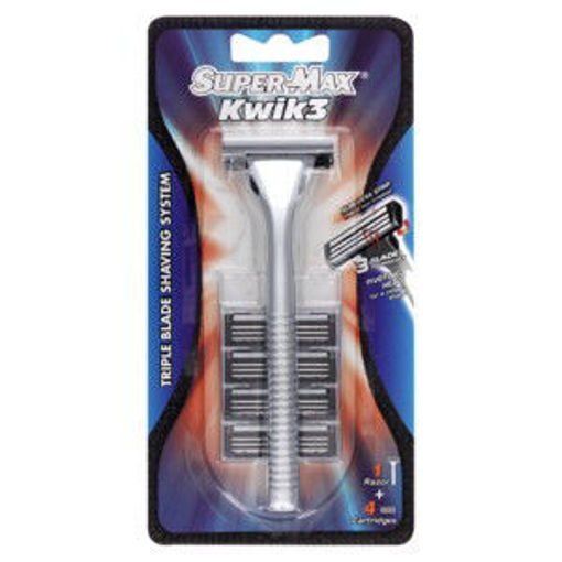 Supermax Razor Kwik 3 Trilpe 1 x 0Ea