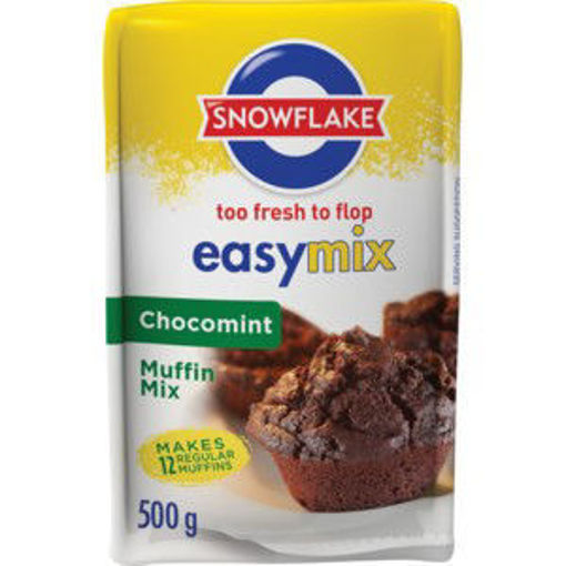 Snowflake Ready Mix Muffin Choc Mint 1 x 500Gr