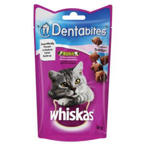 Whiskas Tasty Bites Denta Salmon 1 x 50Gr