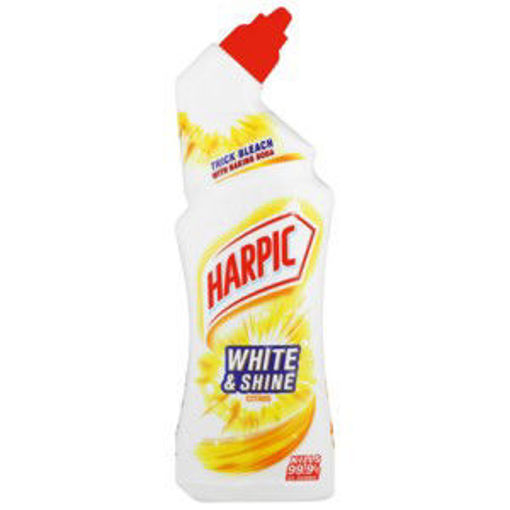 Harpic Toilet Clean Liq White & Shine Citrus 1 x 750Ml