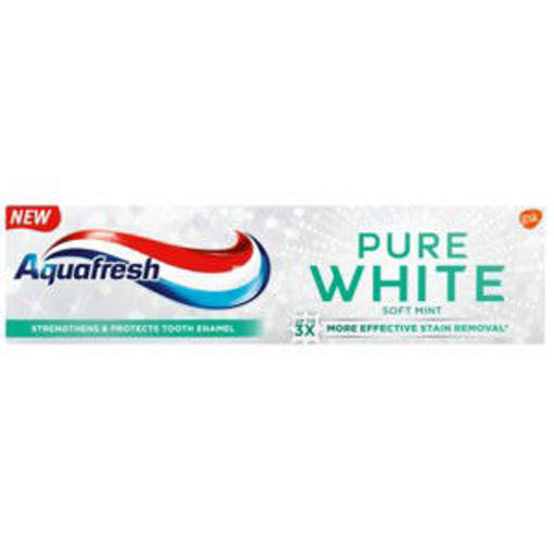 Aquafresh Toothpaste Pure White Soft Mint 1 x 75Ml