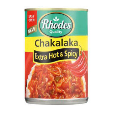 Rhodes Veg Chakalaka Extra Hot 1 x 400Gr