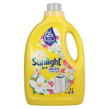 Sunlight Wash Liq Auto Semi Conc 1 x 3Lt