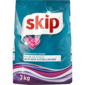 Skip Wash Powder Auto 1 x 3Kg