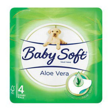 Baby Soft Wipes Aloe Vera . 1 x 4`s