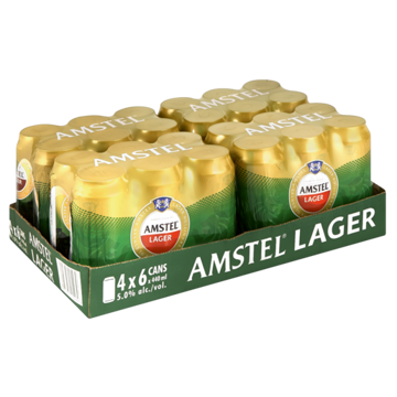 Amstel Beer Lager Can 24 x 440Ml