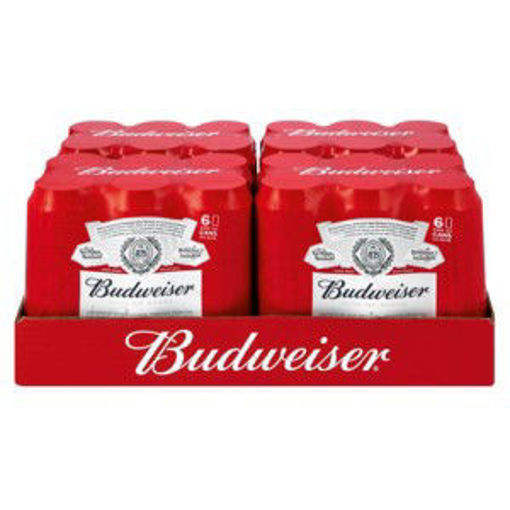 Budweiser Beer Can 24 x 410Ml