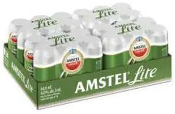 Amstel Beer Lager Lite Can 24 x 440Ml