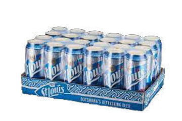 St Louis Beer Lager Can 500ml x 24