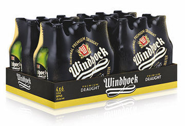 Windhoek Beer Draught NRB 24 x 440ml