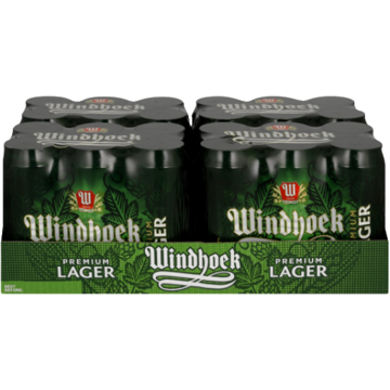 Windhoek Beer Lager Can 24 x 440Ml