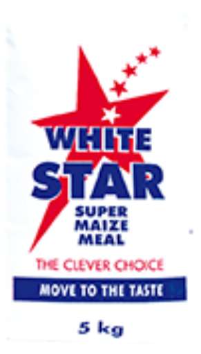 Picture of WHITE STAR Super Maize Meal 5Kg x 4