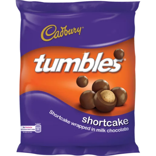 Picture of CADBURY Choc Tumbles Short Cake 65G