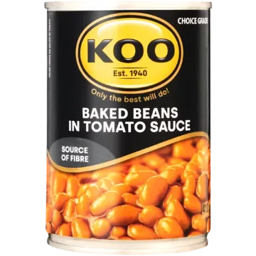 Picture of Koo Veg Baked Beans In Tom Sce . 410G x 12