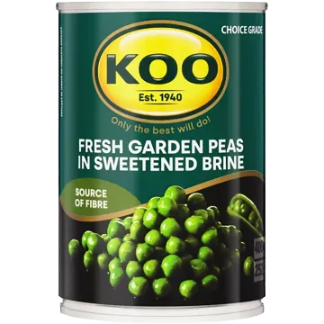 Picture of Koo Veg Peas In Sweetened Brine 400G