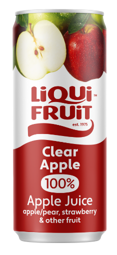 Picture of LIQUIFRUIT Juice Can Clear Apple 300Ml x 24